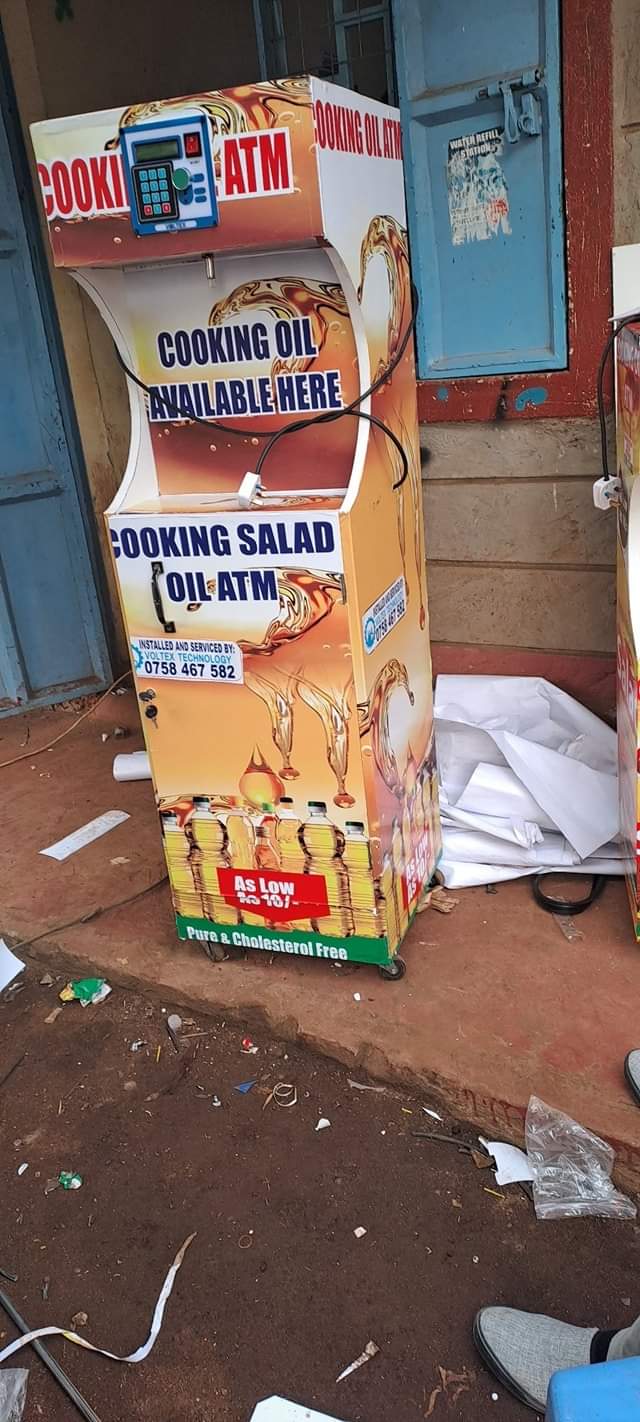 cooking oil atm