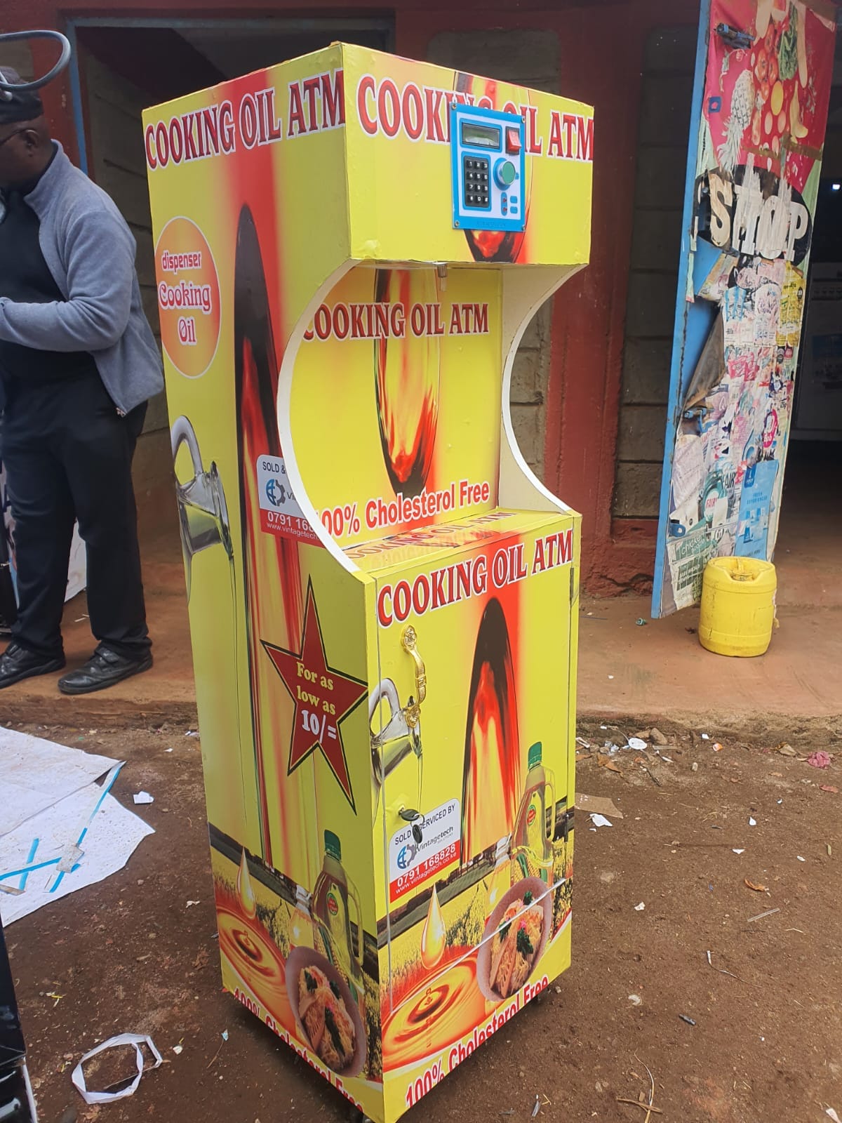 cooking oil atm